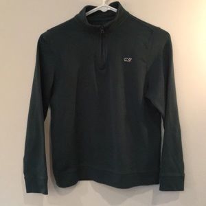 Vineyard Vines Green 1/4 Zip Shep Shirt - Size M